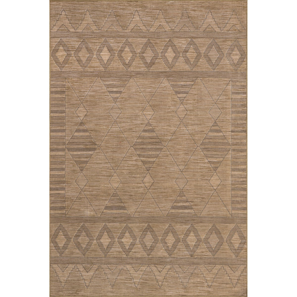 nuloom Olive Classic Geometric Machine Washable Area Rug Sand