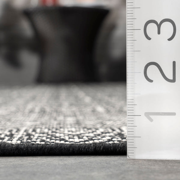 Nuloom Paloma Abstract Geometric Indoor/Outdoor Area Rug Gray