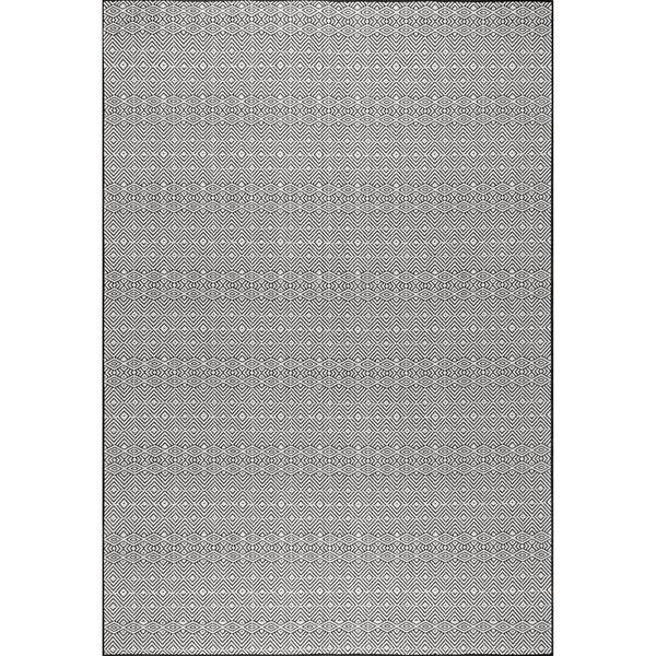 nuloom Paloma Abstract Geometric Indoor/Outdoor Area Rug Gray