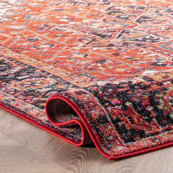 Nuloom Patrice Transitional Indoor/Outdoor Area Rug Dark Orange