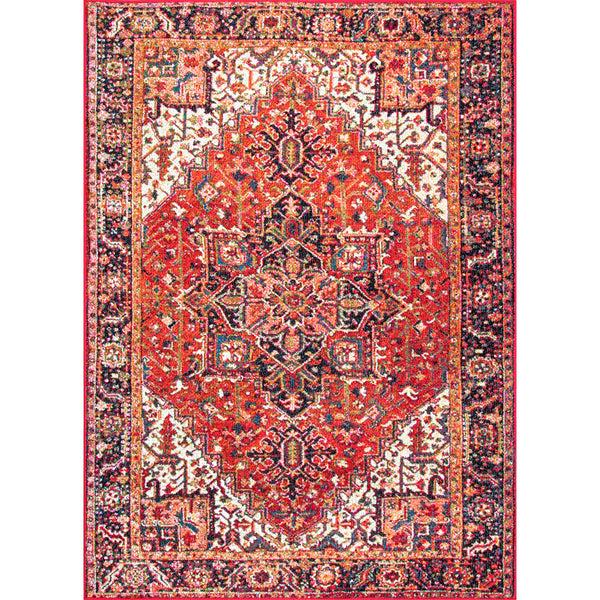 nuloom Patrice Transitional Indoor/Outdoor Area Rug Dark Orange