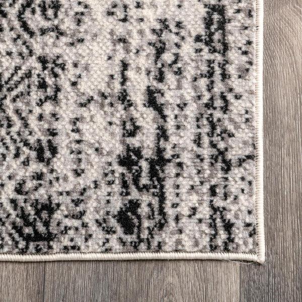 Nuloom Penelope Faded Tribal Chevrons Area Rug Grey