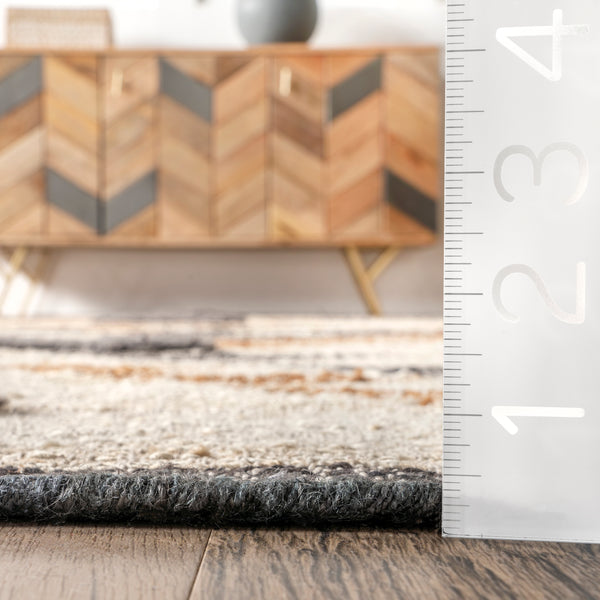 Nuloom Rosanna Southwestern Symbols Jute Area Rug Natural