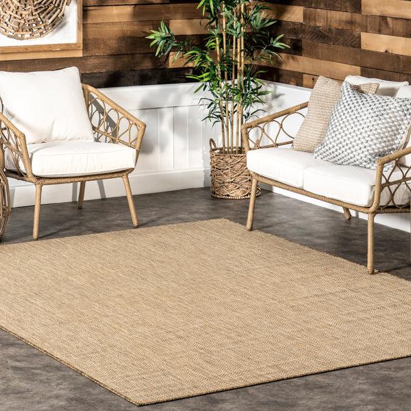 Nuloom Rosy Classic Indoor/Outdoor Area Rug Natural