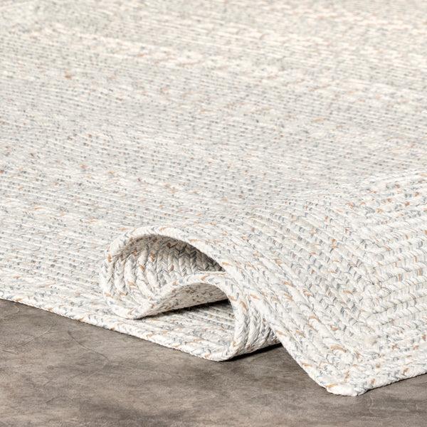 Nuloom Rowan Braided Texture Indoor/Outdoor Area Rug Ivory