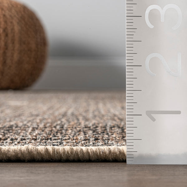 Nuloom Ryann Glen Check Indoor/Outdoor Area Rug Grey