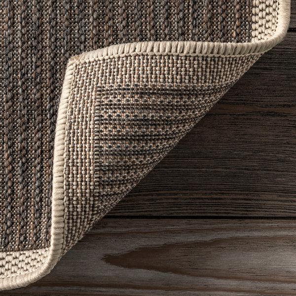 Nuloom Ryann Glen Check Indoor/Outdoor Area Rug Grey