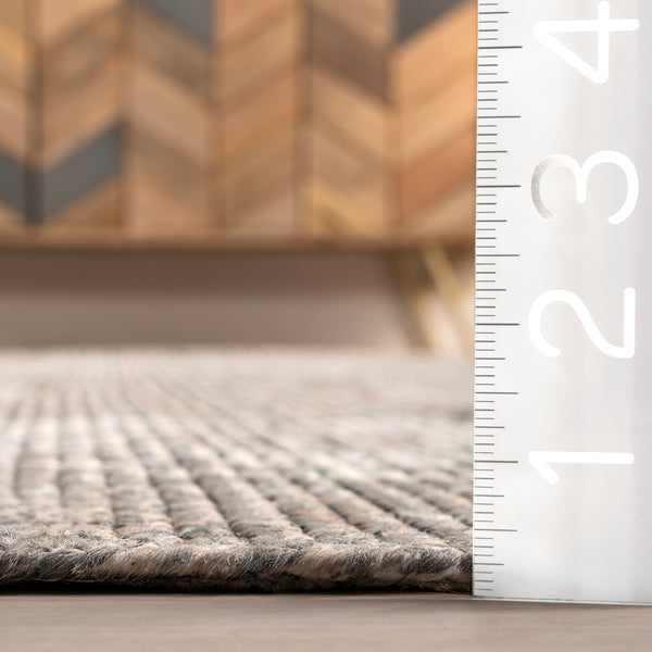 Nuloom Sausha Traditional Medallion Indoor/Outdoor Area Rug Grey