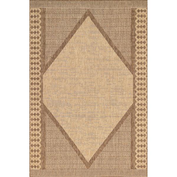 nuloom Shawn Bold Diamond Indoor/Outdoor Area Rug Beige