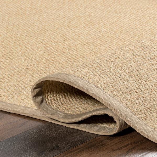 Nuloom Suki Casual Faux Seagrass Indoor/Outdoor Area Rug Black