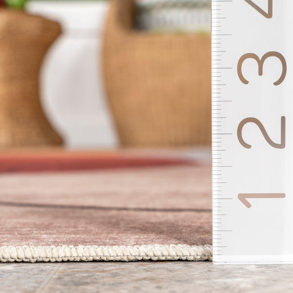 Nuloom Suvi Abstract Indoor/Outdoor Machine Washable Area Rug Multicolor