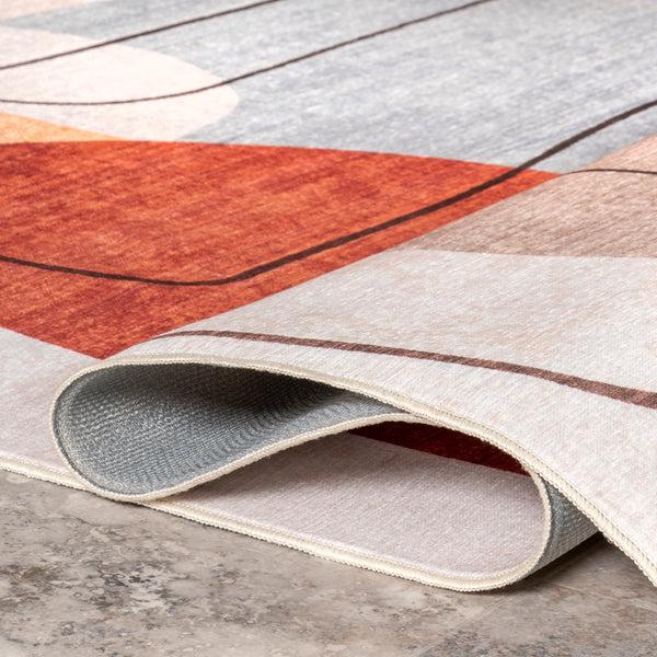 Nuloom Suvi Abstract Indoor/Outdoor Machine Washable Area Rug Multicolor