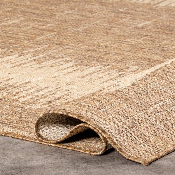 Nuloom Tami Transitional Square Indoor/Outdoor Area Rug Beige