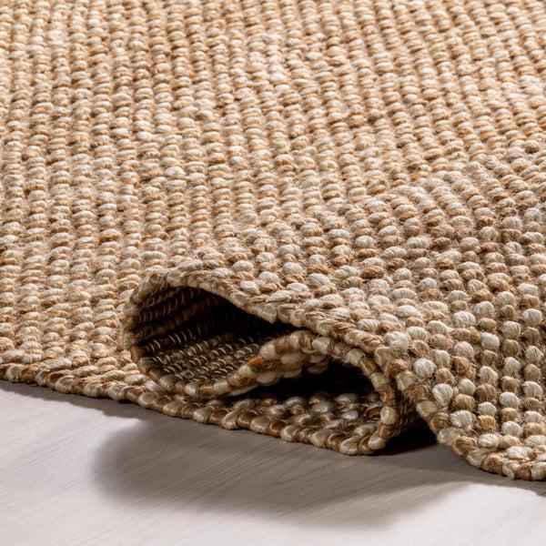 Nuloom Teresia Casual Handwoven Jute Area Rug Natural