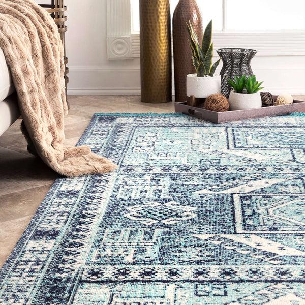 Nuloom Transitional Sondra Indoor/Outdoor Area Rug Blue