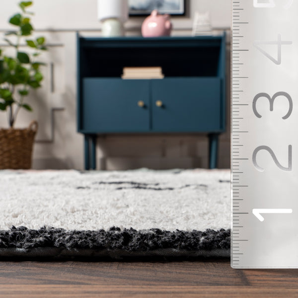 Nuloom Vera Bunny Machine Washable Kids Area Rug Gray