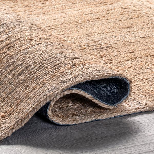 Nuloom Verena Casual Farmhouse Jute Area Rug Natural