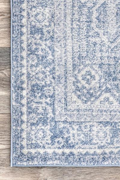 Nuloom Vintage Persian Distressed Isla Area Rug Blue