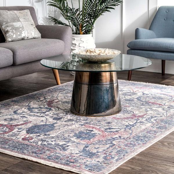Nuloom Vintage Sonia Persian Fringe Area Rug Orange