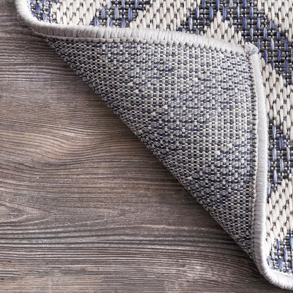 Nuloom Wynter Homely Herringbone Indoor/Outdoor Area Rug Grey