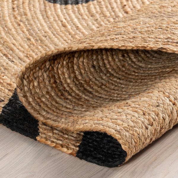 Nuloom Zaylee Tiger Handwoven Kids Jute Area Rug Natural