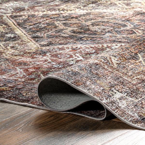 Nuloom Zofia Vintage Persian Machine Washable Area Rug Multicolor