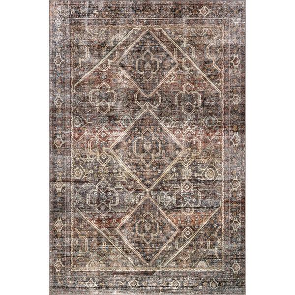 nuloom Zofia Vintage Persian Machine Washable Area Rug Multicolor