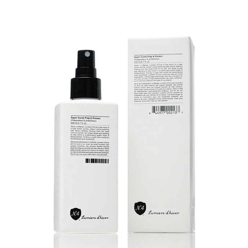 number 4 haircare Lumiere d’hiver Super Comb™ Prep & Protect