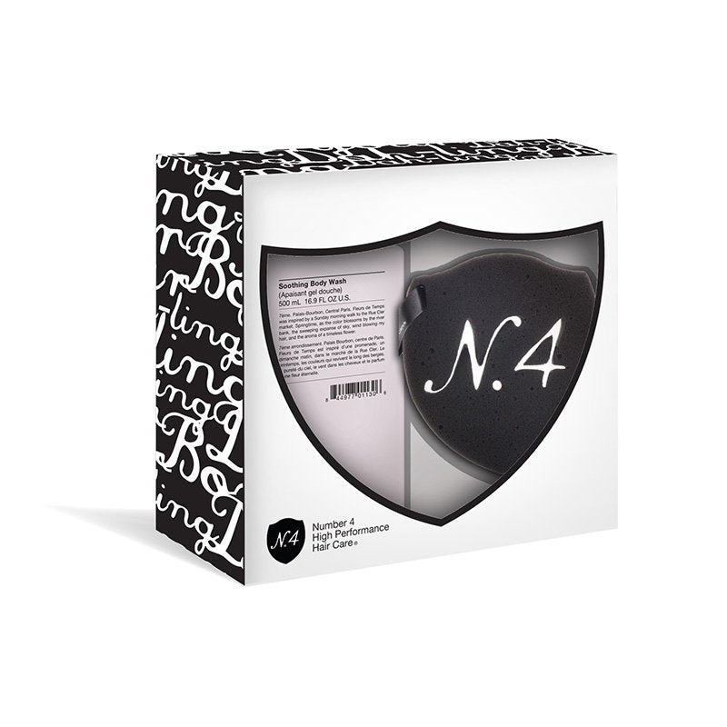 number 4 haircare Deluxe Body Wash Kit