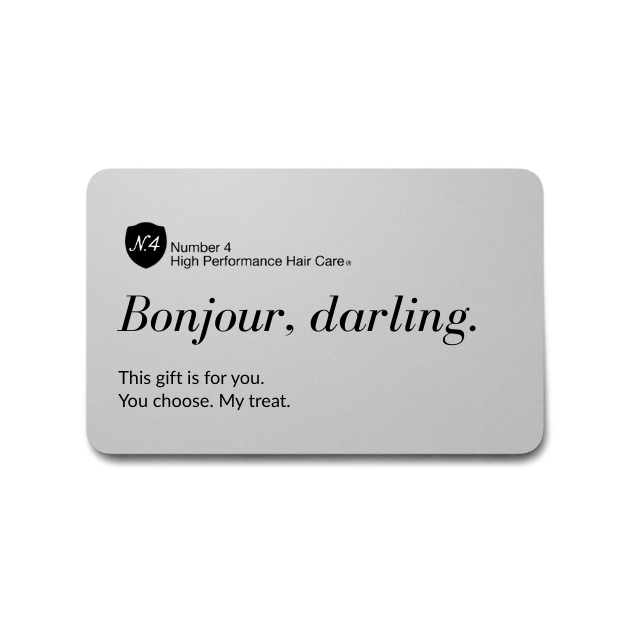 number 4 haircare Number 4 E-Gift Card