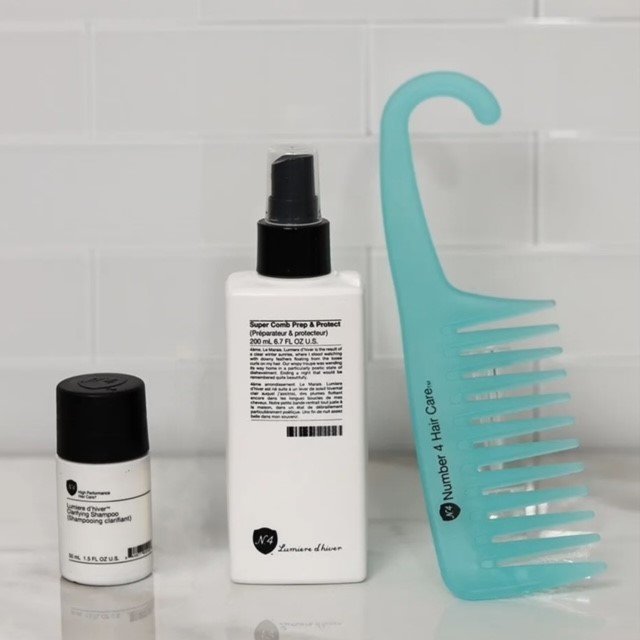 number 4 haircare Summer Bundle With Mini Clarifying Shampoo
