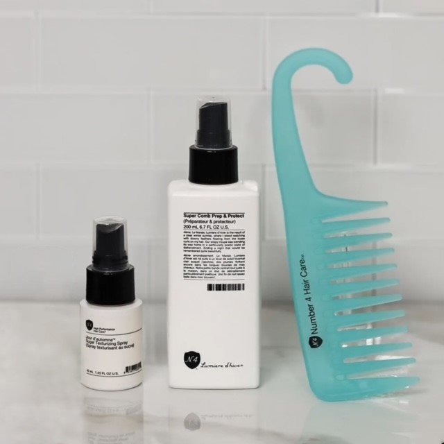number 4 haircare Summer Bundle with Mini Sugar Texturizing Spray