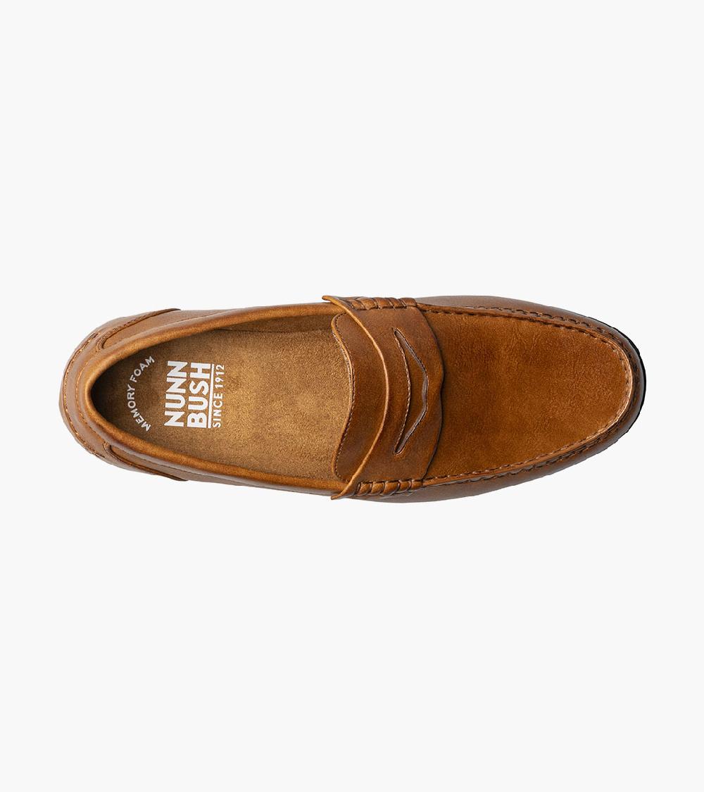 Nunn Bush Caffrey Moc Toe Penny Loafer