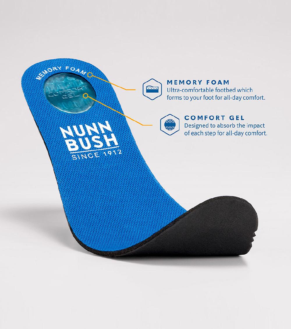 Nunn Bush Centro Flex Plain Toe Oxford