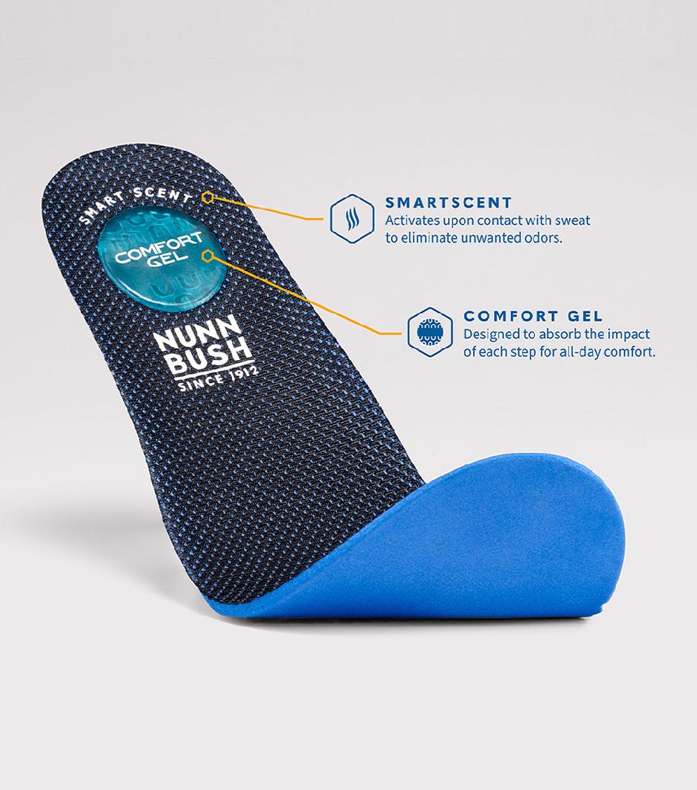 Nunn Bush Centro Formal Flex  Plain Toe Oxford