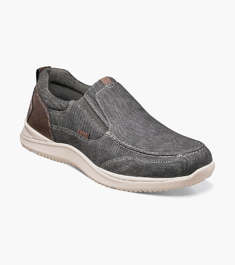 nunn bush Conway  Canvas Moc Toe Slip On