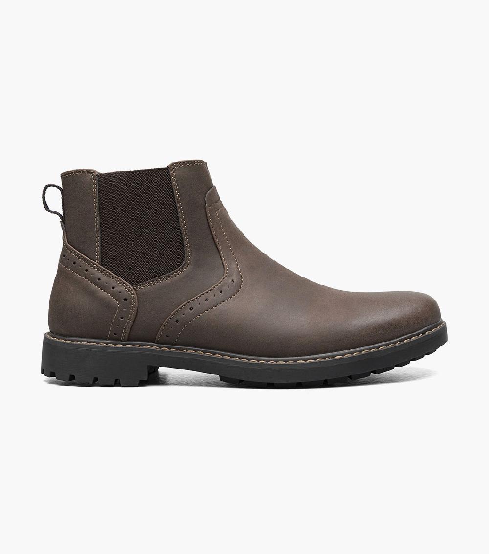 nunn Bush Delton Plain Toe Chelsea Boot