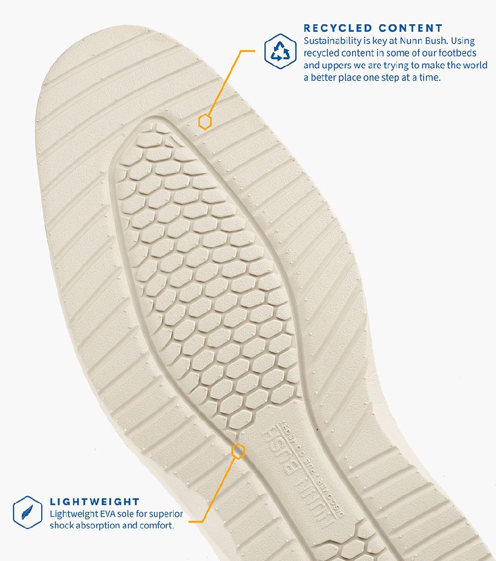 Nunn Bush Griff  Suede Plain Toe Oxford