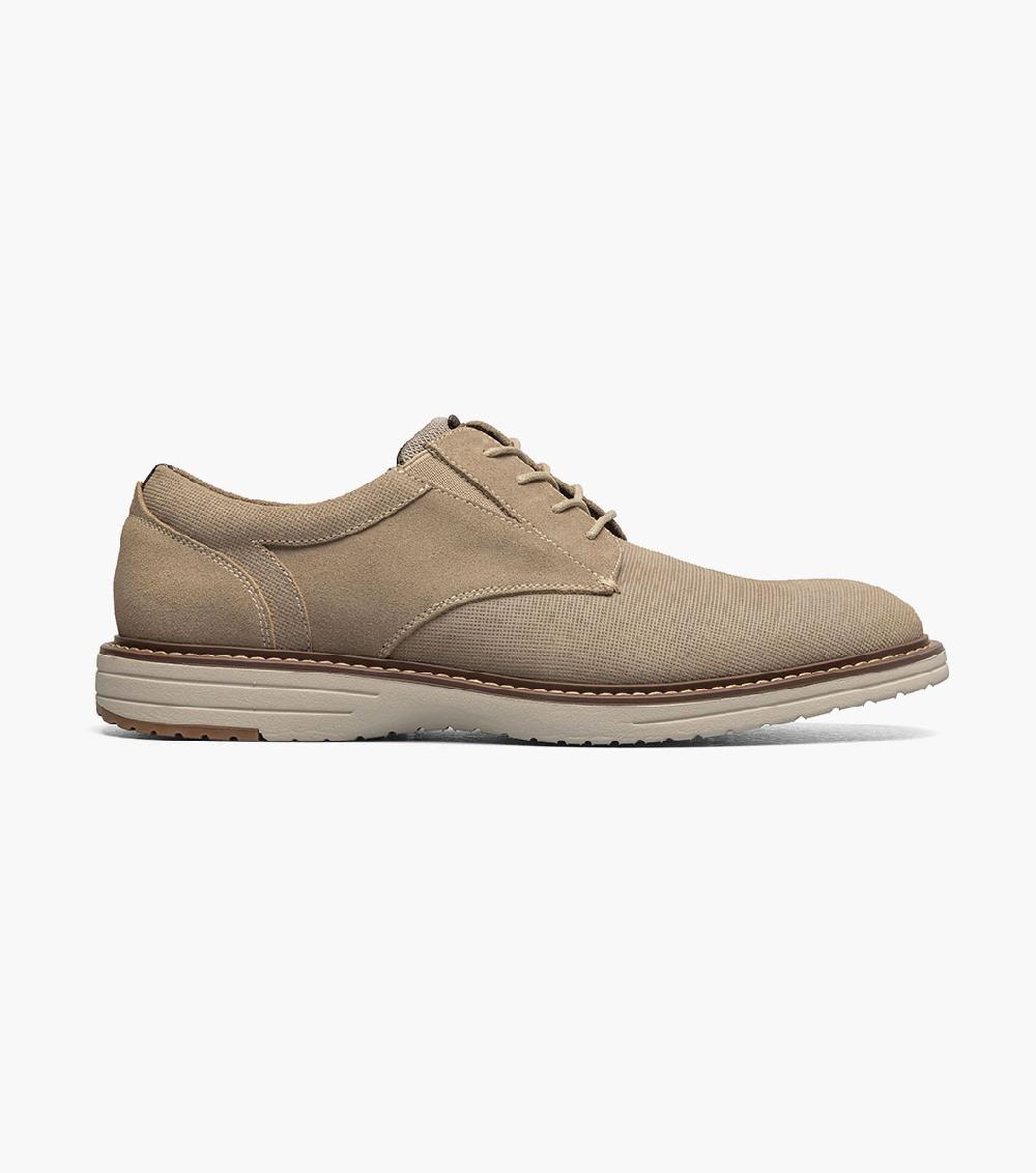 Nunn Bush Griff  Suede Plain Toe Oxford