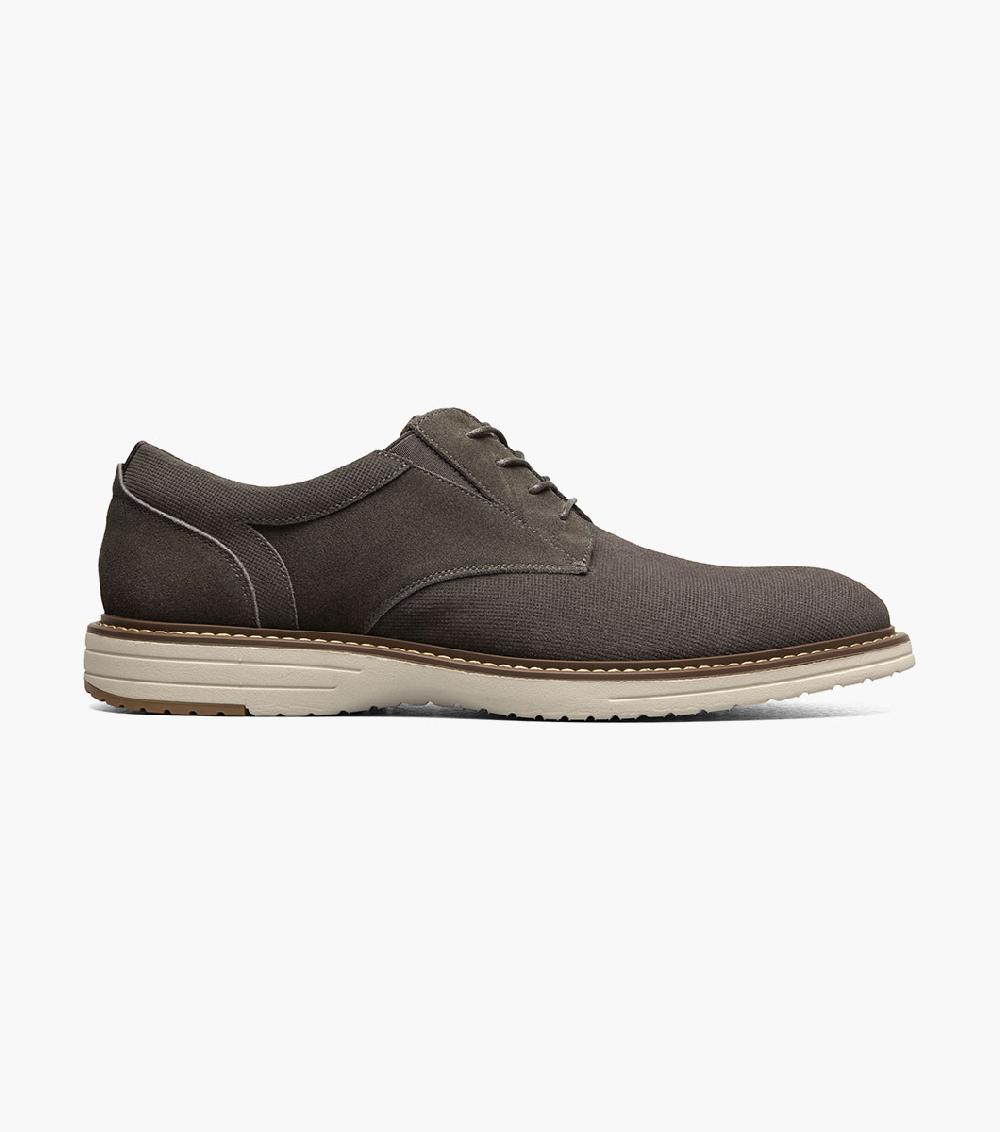 Nunn Bush Griff  Suede Plain Toe Oxford