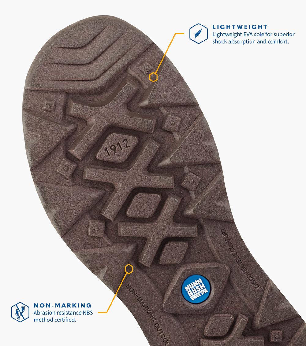 Nunn Bush Huck Sport  Three Strap Sandal