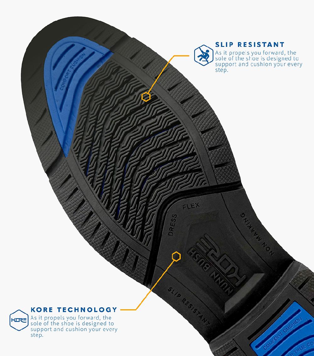 Nunn Bush KORE EZ Icon  Moc Toe Slip On