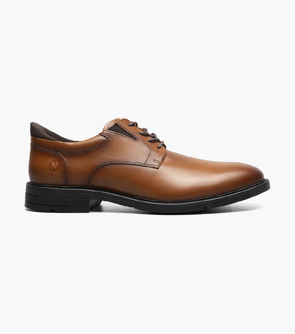 Nunn Bush KORE EZ Icon  Plain Toe Oxford