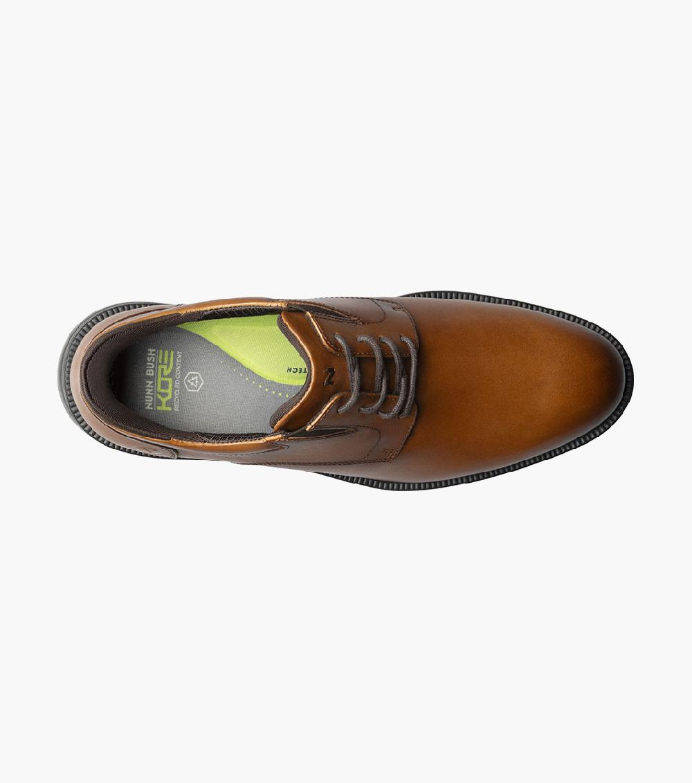 Nunn Bush KORE EZ Icon  Plain Toe Oxford