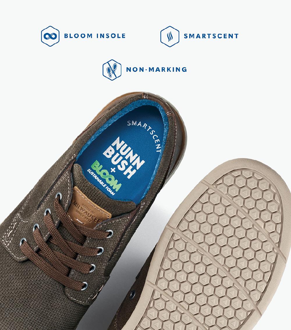 Nunn Bush KORE Tour 2.0 Plain Toe Oxford