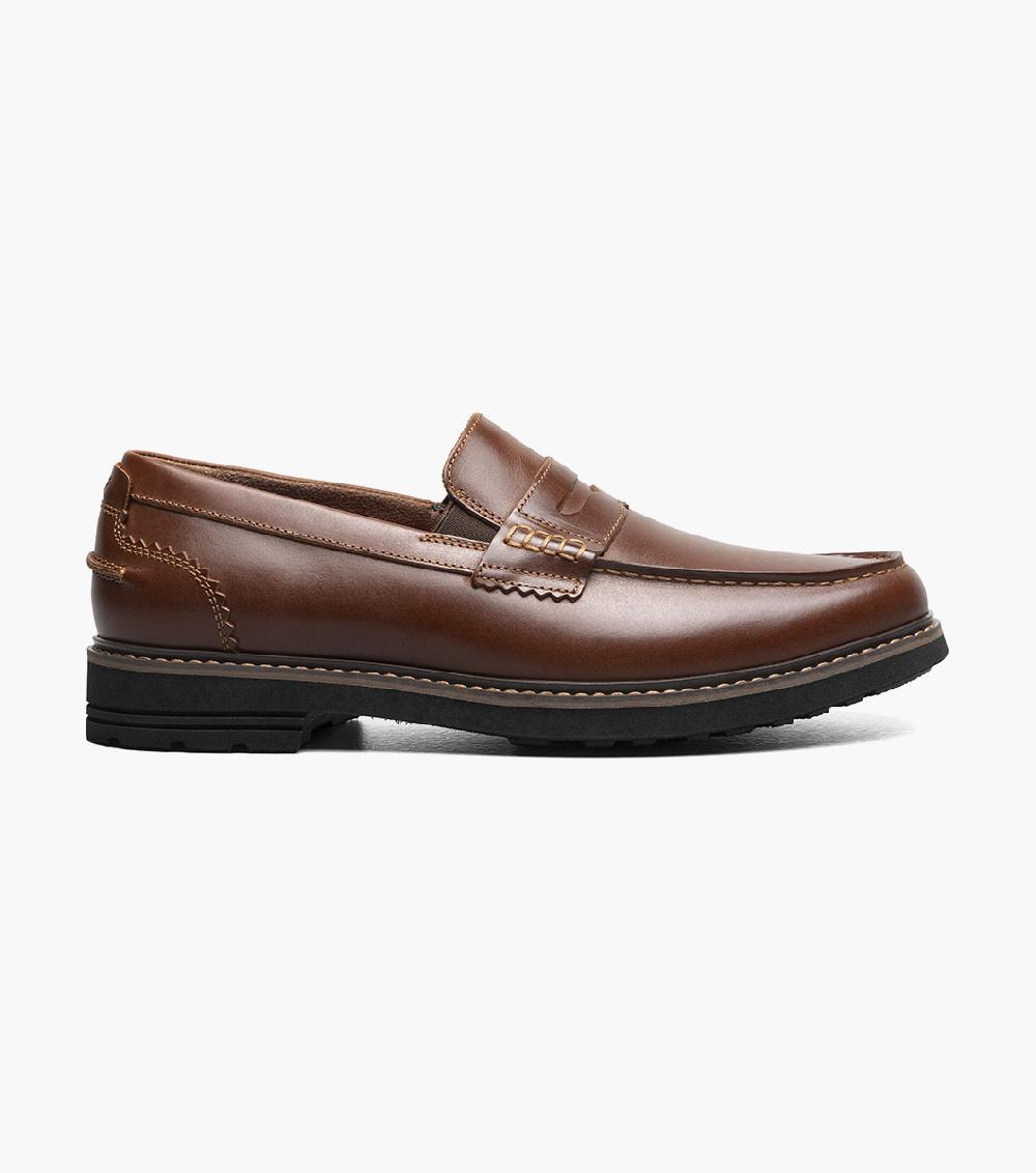 Nunn Bush Odin II Moc Toe Penny Loafer