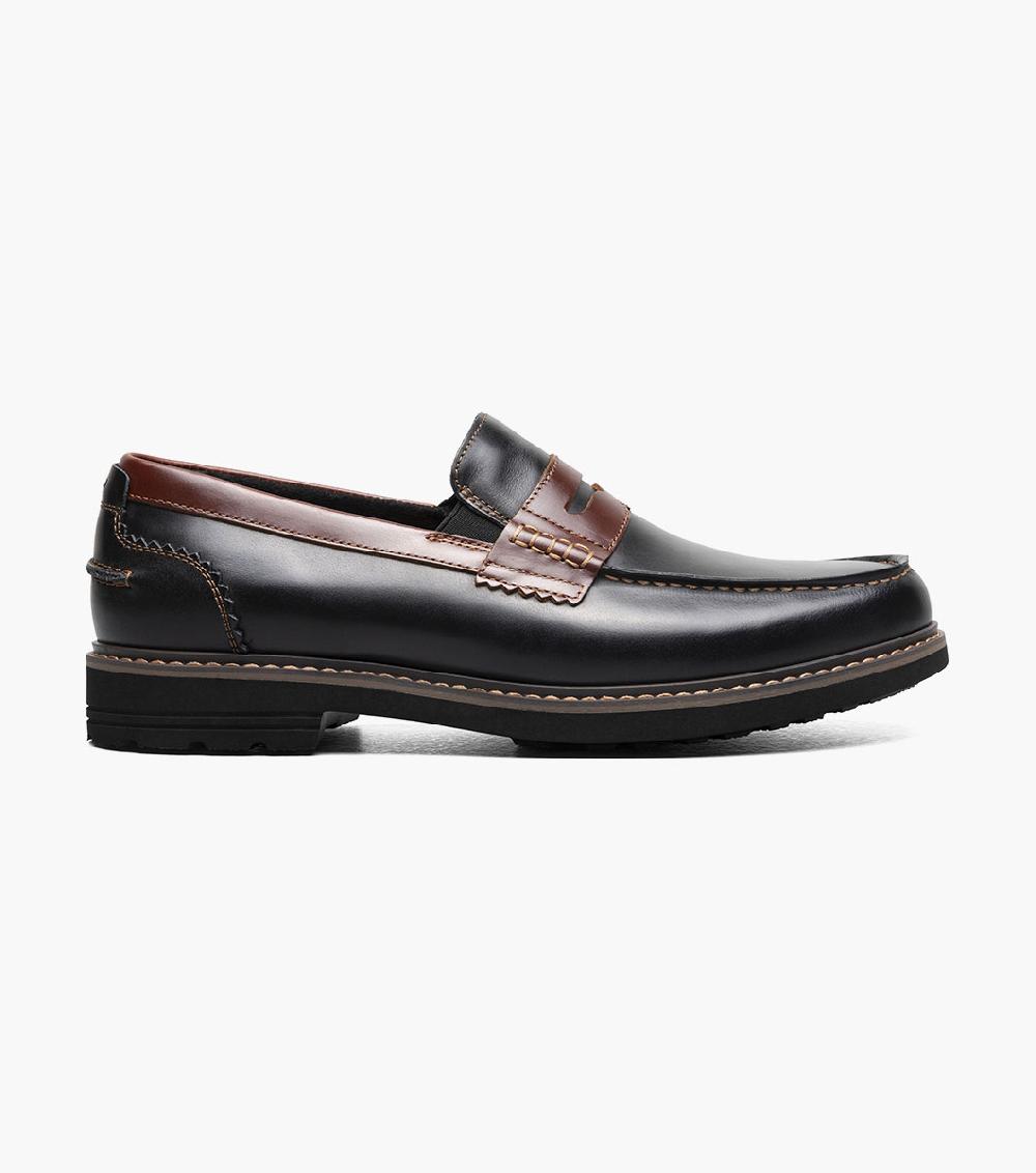Nunn Bush Odin II Moc Toe Penny Loafer
