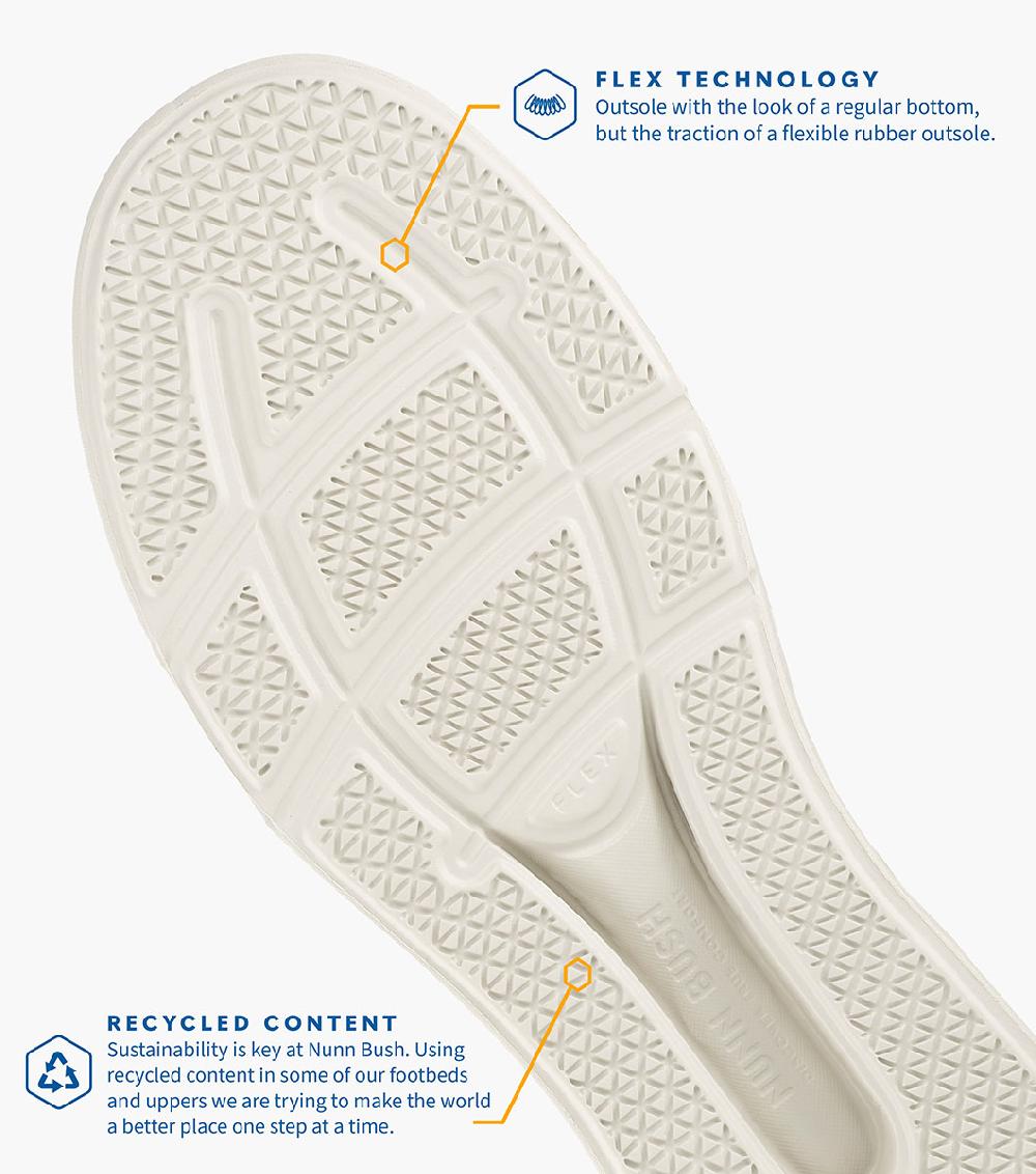 Nunn Bush Ponte  Knit Moc Toe Sneaker