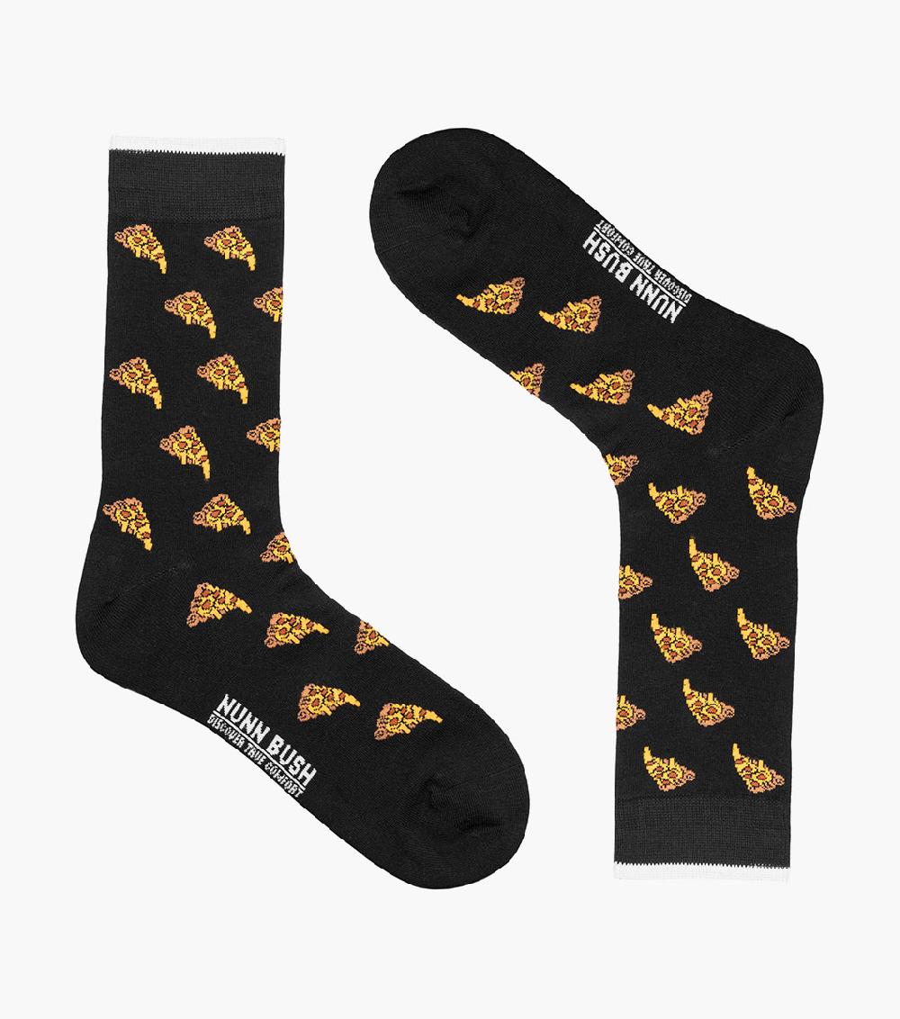 Nunn Bush The Pizza Man Men's Crew Sock