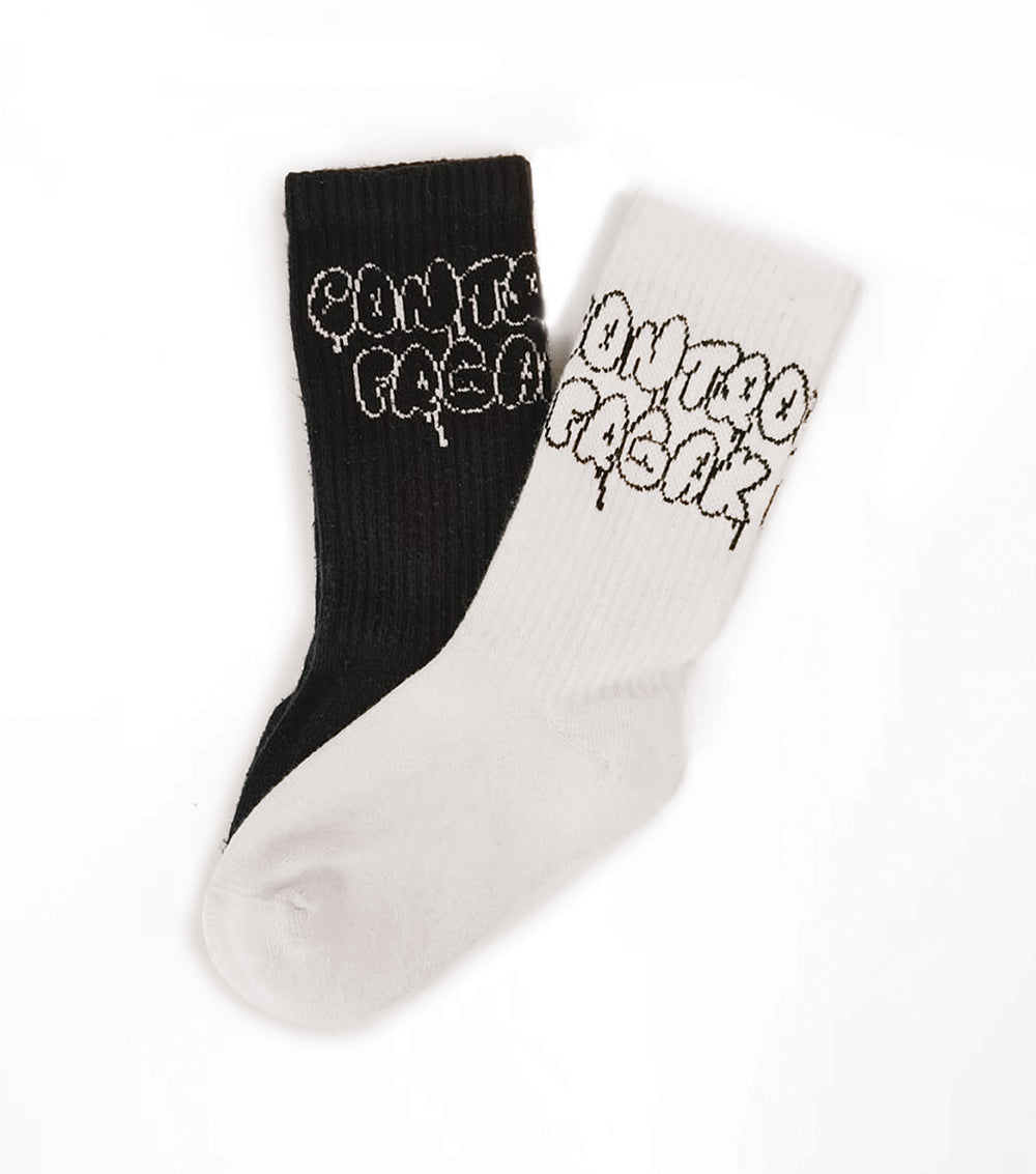 nununu 2-pack control freak socks